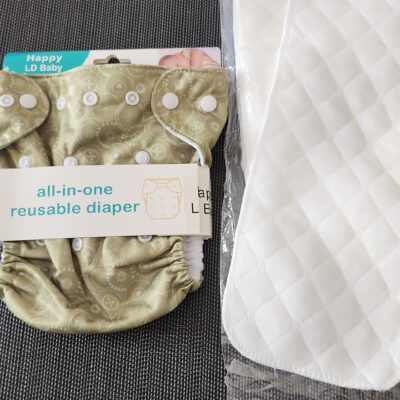 Pack pañal ecológico + 10und absorventes